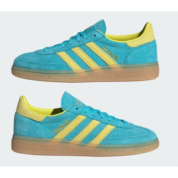 adidas Shoes - NWT Women's Handball Spezial Shoes Teal + Yellow Size 8